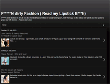 Tablet Screenshot of fashiondirtyfashion.blogspot.com