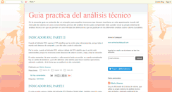 Desktop Screenshot of guiapracticadelanalisistecnico.blogspot.com