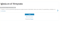 Tablet Screenshot of historia-iglesia.blogspot.com