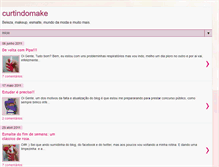 Tablet Screenshot of curtindomake.blogspot.com