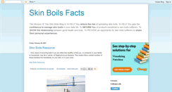 Desktop Screenshot of boilsfacts.blogspot.com