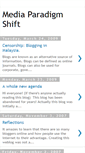 Mobile Screenshot of media-paradigmshift.blogspot.com