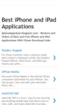 Mobile Screenshot of iphoneapps4use.blogspot.com