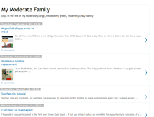 Tablet Screenshot of moderatefamily.blogspot.com