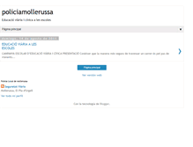 Tablet Screenshot of policiamollerussa.blogspot.com