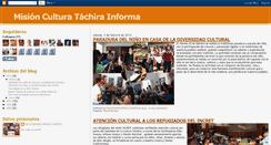 Desktop Screenshot of misionculturatachirainforma.blogspot.com