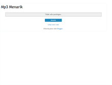 Tablet Screenshot of mp3-menarik.blogspot.com