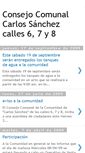 Mobile Screenshot of consejocomunal-carlossanchez.blogspot.com