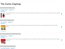 Tablet Screenshot of comixclaptrap.blogspot.com