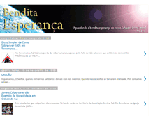 Tablet Screenshot of benditaesperanca3.blogspot.com