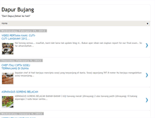 Tablet Screenshot of dapurbujang-aboyandnick.blogspot.com