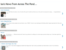Tablet Screenshot of iansnewsfromacrossthepond.blogspot.com