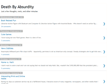 Tablet Screenshot of deathbyabsurdity.blogspot.com