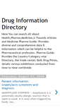 Mobile Screenshot of druginformation-directory.blogspot.com