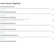 Tablet Screenshot of anne-in-ghana.blogspot.com