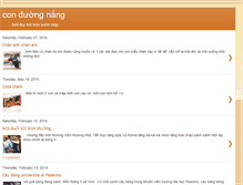 Tablet Screenshot of conduongnang.blogspot.com