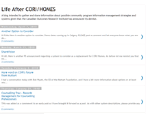 Tablet Screenshot of lifeaftercori.blogspot.com