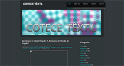 Desktop Screenshot of cotecetextil.blogspot.com