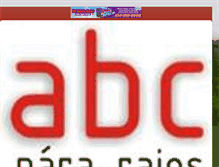 Tablet Screenshot of abcpararaios.blogspot.com