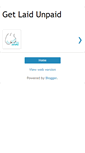 Mobile Screenshot of getlaid-unpaid.blogspot.com