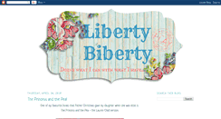 Desktop Screenshot of libertybiberty.blogspot.com