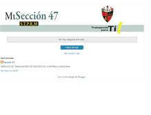 Tablet Screenshot of miseccion47permisos.blogspot.com