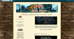 Desktop Screenshot of moonsorrowbio-es.blogspot.com