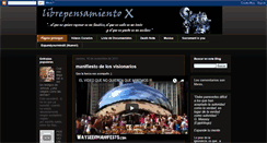 Desktop Screenshot of librepensamientox.blogspot.com