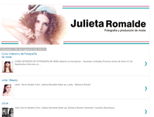 Tablet Screenshot of julietaromalde.blogspot.com