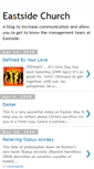 Mobile Screenshot of eastsidechurch.blogspot.com