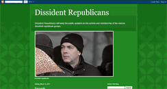 Desktop Screenshot of dissidentrepublicans.blogspot.com