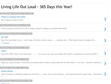 Tablet Screenshot of livingoutloud365.blogspot.com