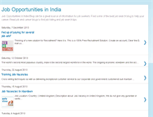 Tablet Screenshot of jobopeningindia.blogspot.com