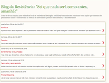 Tablet Screenshot of blogdaresistencia.blogspot.com