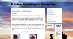 Desktop Screenshot of mrsickler8thgrade.blogspot.com