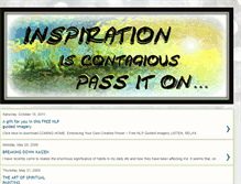 Tablet Screenshot of paellisvisionart-inspiration.blogspot.com