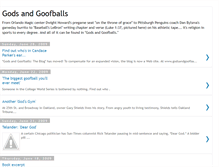 Tablet Screenshot of godsandgoofballs.blogspot.com