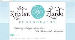 Desktop Screenshot of kristenelardophotography.blogspot.com