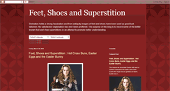 Desktop Screenshot of feetshoesandsuperstition.blogspot.com