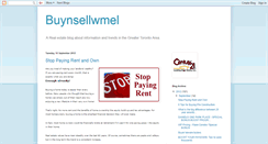 Desktop Screenshot of buynsellwmel.blogspot.com