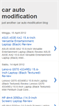 Mobile Screenshot of carautomodification.blogspot.com