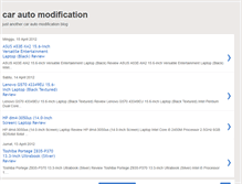 Tablet Screenshot of carautomodification.blogspot.com