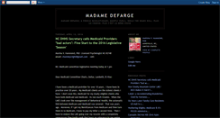 Desktop Screenshot of madame-defarge.blogspot.com