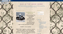 Desktop Screenshot of maninthemoonherbs.blogspot.com