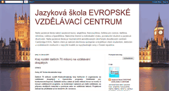 Desktop Screenshot of jazykova-skola-evc.blogspot.com