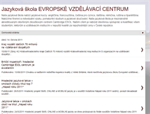 Tablet Screenshot of jazykova-skola-evc.blogspot.com