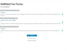 Tablet Screenshot of kimerald-fanfic.blogspot.com