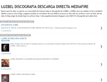 Tablet Screenshot of luzbelmediafire.blogspot.com