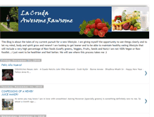 Tablet Screenshot of lacruda-goingraw.blogspot.com