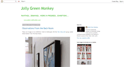 Desktop Screenshot of jollygreenmonkey.blogspot.com